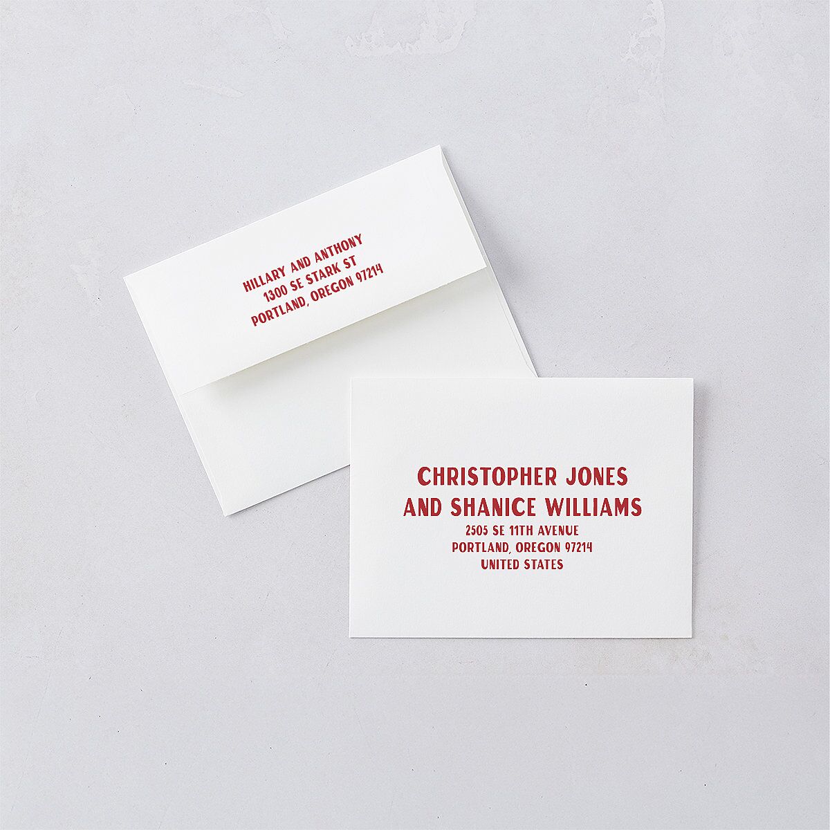 Retro Destination Postcard Inspired Save The Date Magnets Red Clay Magnet Paper