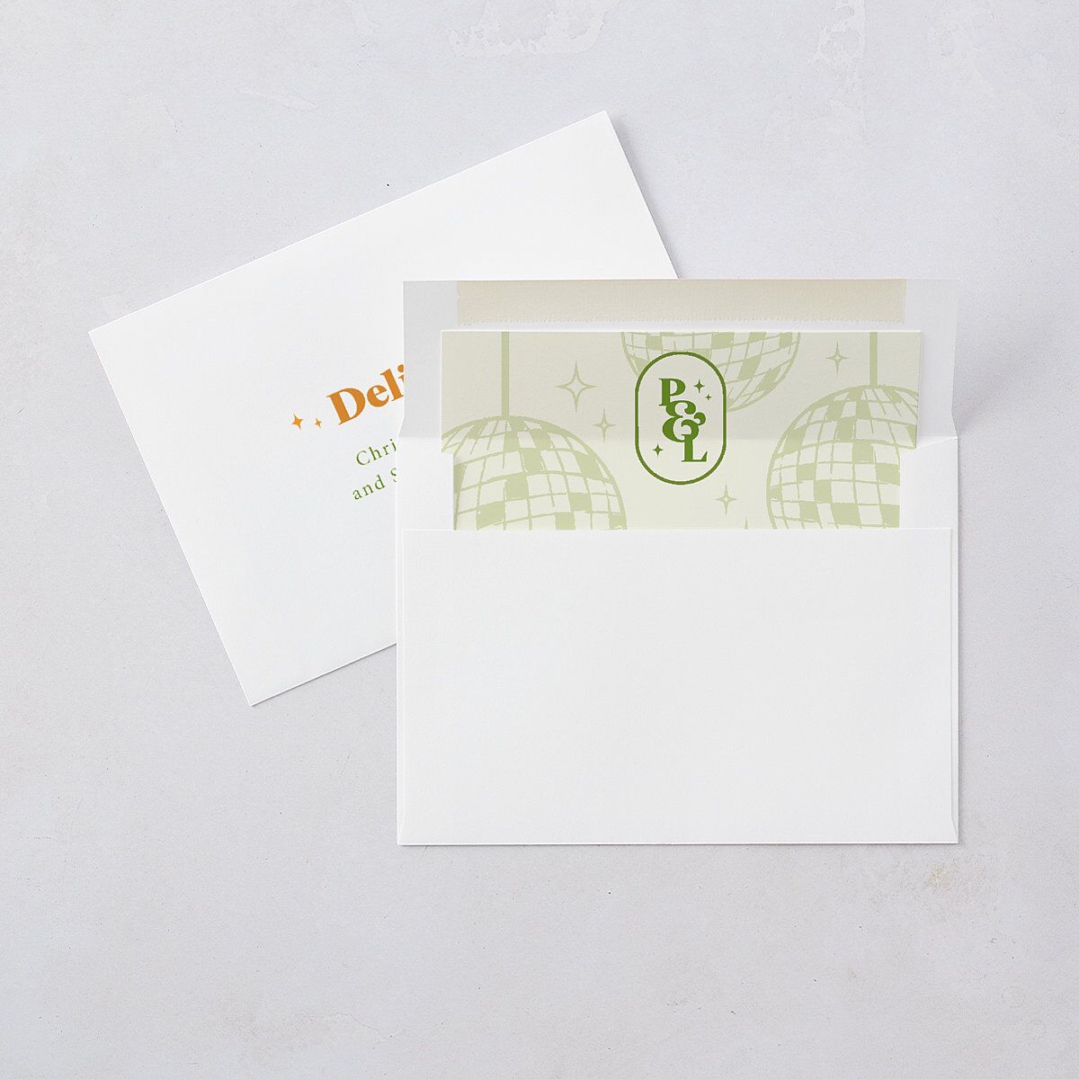 Colorful Retro Stripes Wedding Invitations Sea Foam Signature Blank No Standard