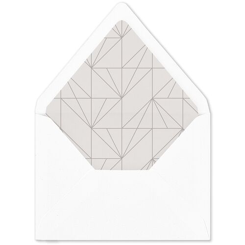 Elegant Frame Euro Envelope Liners Fog Luxe
