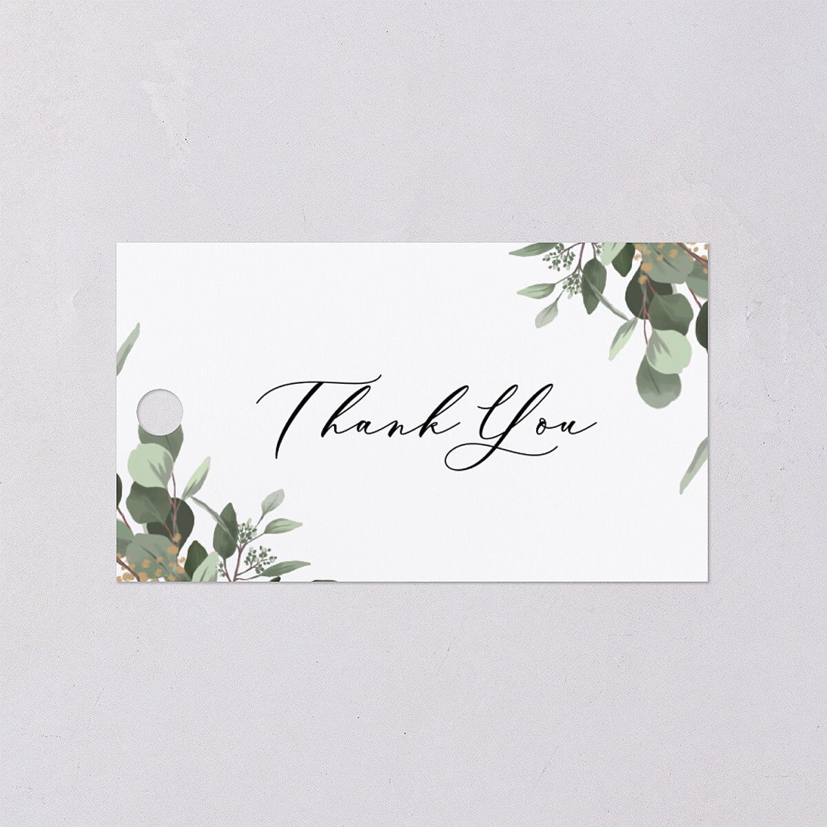 Eucalyptus Frame Favor Gift Tags — view 1