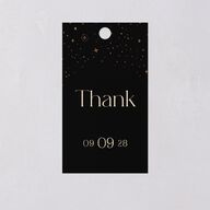 Celestial Galaxy Favor Gift Tags Midnight Signature