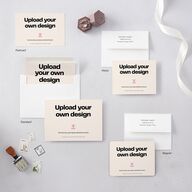Upload Your Own Design Landscape Save The Date Postcards Pure White