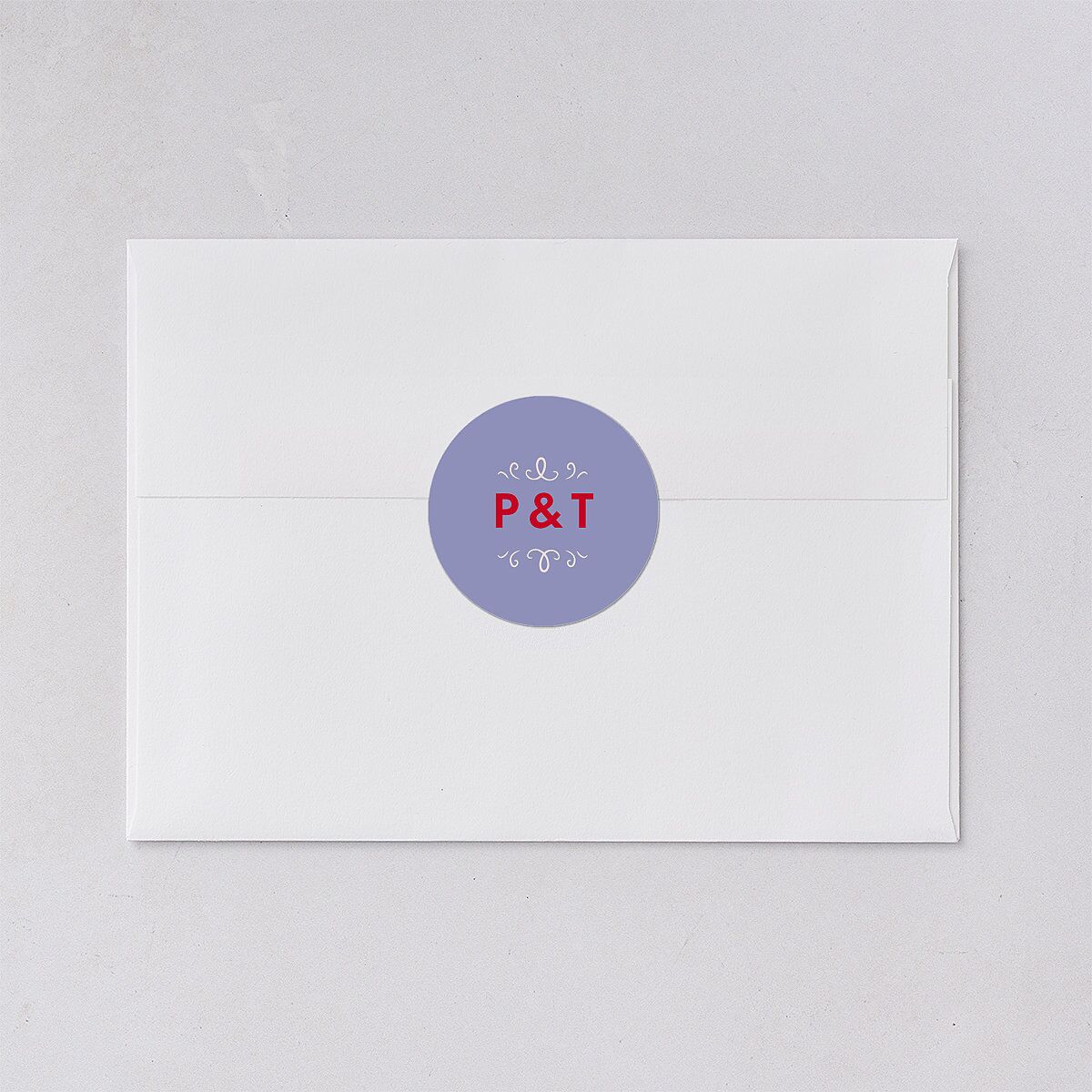 Cinematic Wedding Stickers Lily Circle