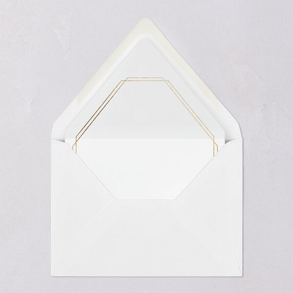 Eucalyptus Frame Euro Envelope Liners Luxe Pure White Liner