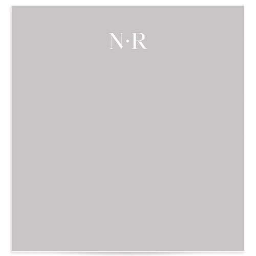 Center Date Envelope Liners Standard Shadow Gray
