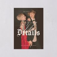 Til Death Gothic Photo Wedding Enclosure Cards Sand Signature Standard