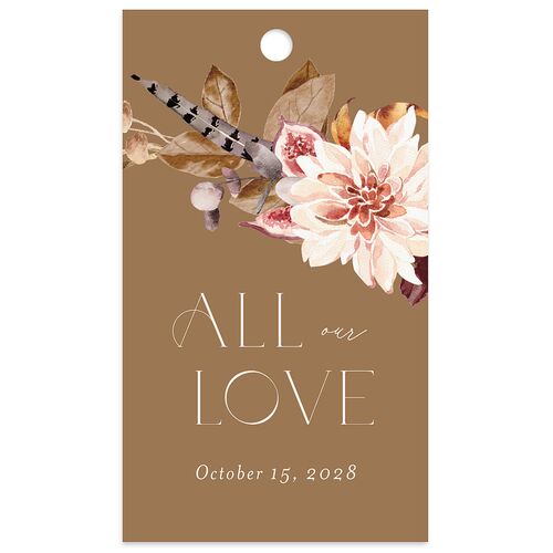 Eclectic Adornment Favor Gift Tags Camel Signature