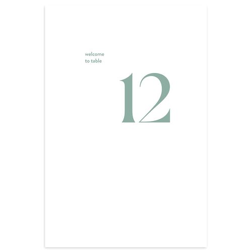 Checked Table Numbers Pool Signature