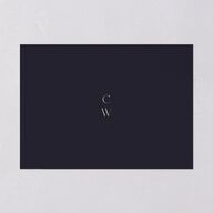 Celestial Galaxy Bridal Shower Invitations Dark Navy Signature Blank Standard