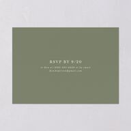 Eucalyptus Frame Engagement Party Invitations Pure White Signature Blank Standard