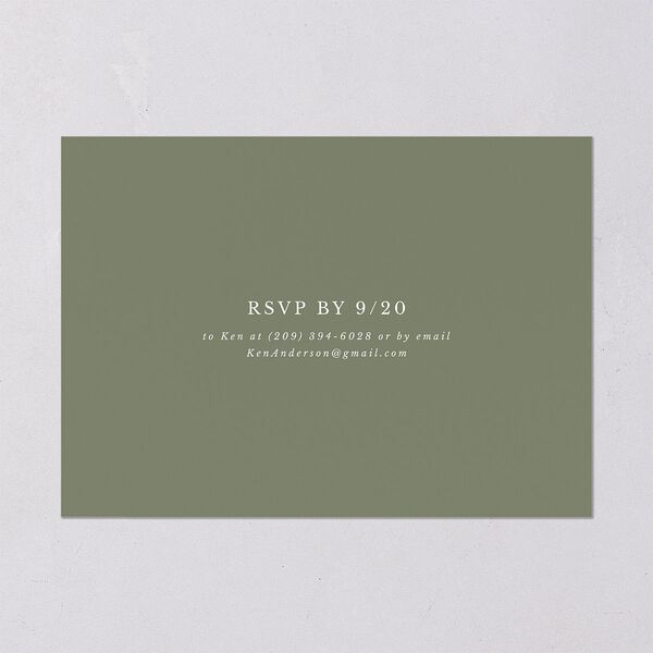 Eucalyptus Frame Engagement Party Invitations Pure White Signature Blank Standard