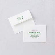 Whimsically Retro Handwritten Note Save The Date Magnets Kelly Green Magnet Paper
