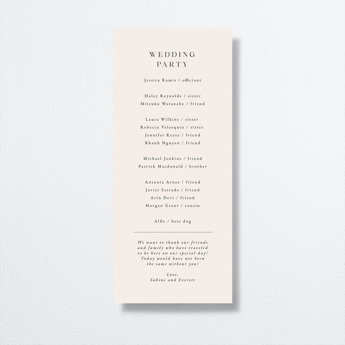 Gilded Fern Frame Wedding Programs Gold Linen Signature