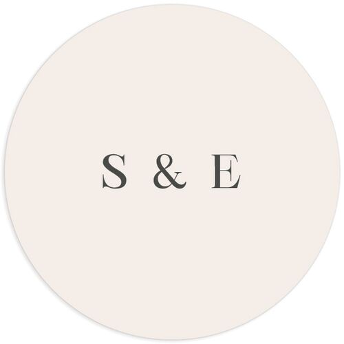Gilded Fern Frame Wedding Stickers - 