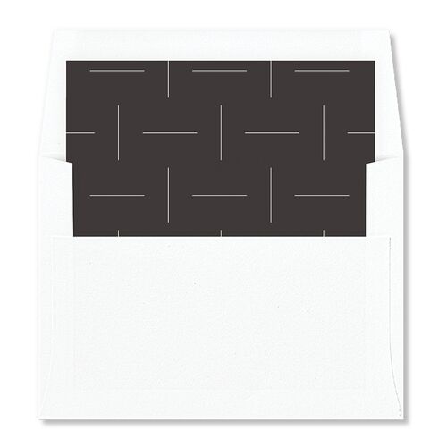 Love Is Patient Standard Envelope Liners Midnight Standard