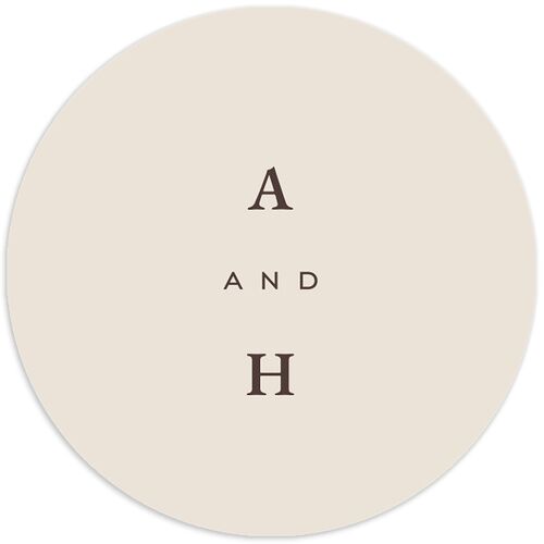 You Are Mine Wedding Stickers Champagne