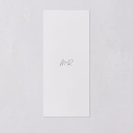 Fairytale Woodgrain Slab Menus Pure White Signature