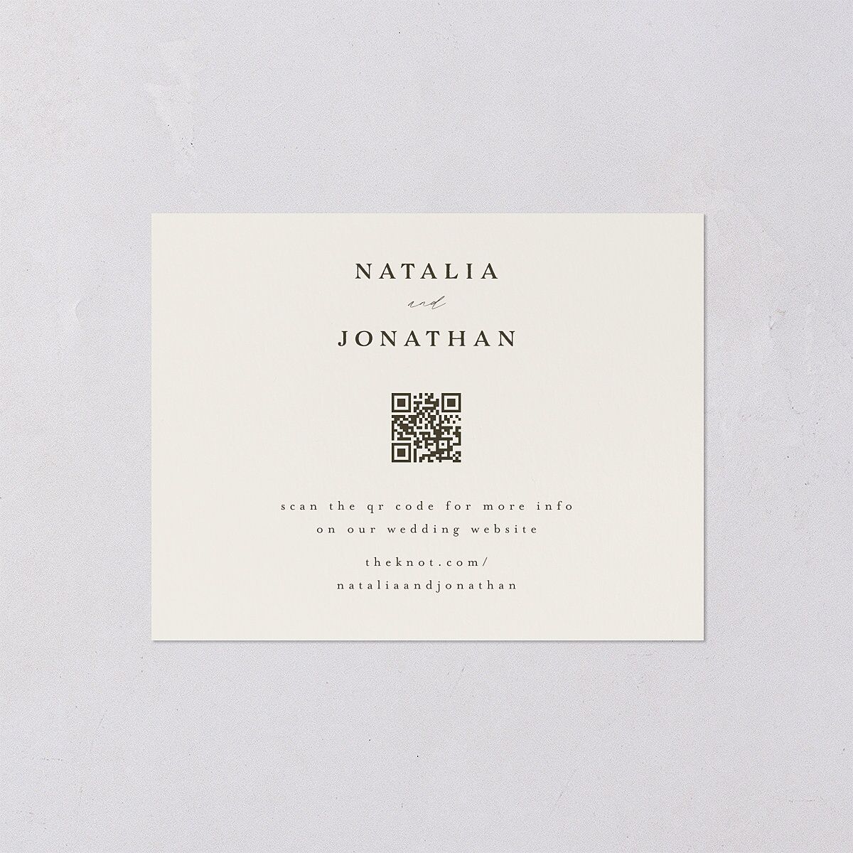 Enchanted Forest Save the Date Petite Cards Dark Camo Signature smooth Blank No