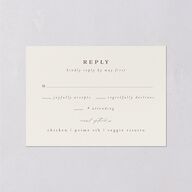 Enchanted Forest Wedding Response Cards Terracotta Signature Standard
