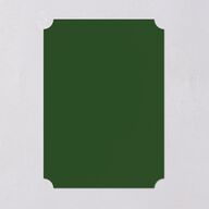 Tropical Leaves Save The Date Cards Scottish Green Signature smooth Blank No
