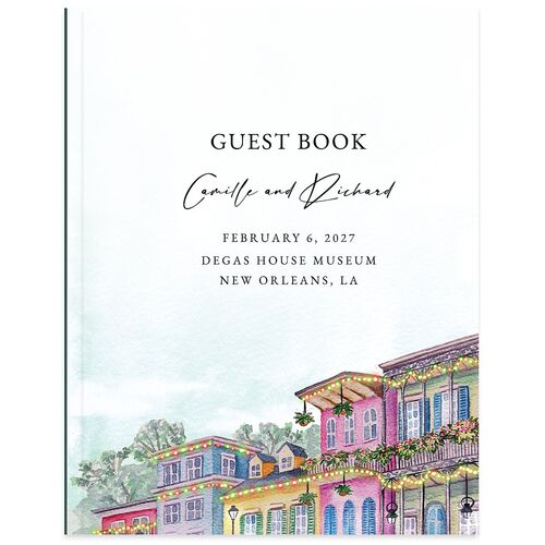 New Orleans Guest Books Dark Night