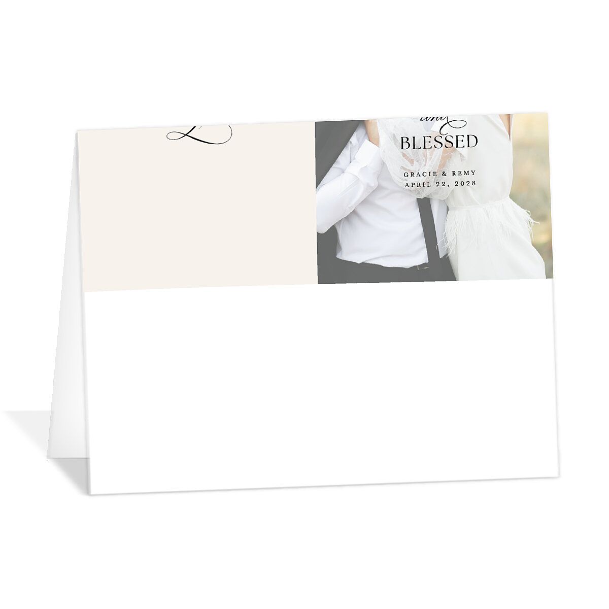 Classic Picture Thank You Cards