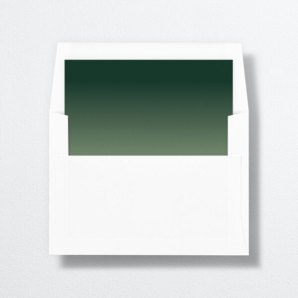 Joyful Arch Envelope Liners Dark Green Standard