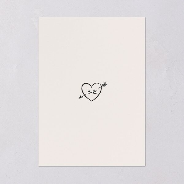 Vintage Lovebird Banner Save the Date Cards Linen Signature smooth Blank No Standard