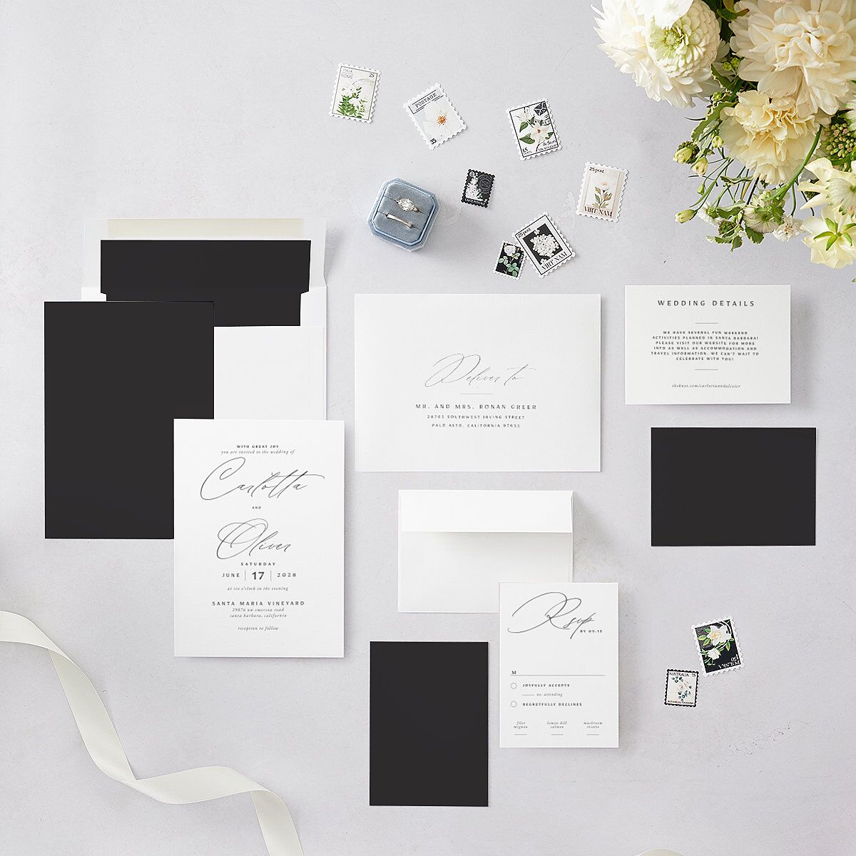 Simply Classic Wedding Invitations — view 5