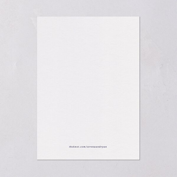 Elegant Garland Crest Wedding Invitations Sapphire Signature Blank No Standard