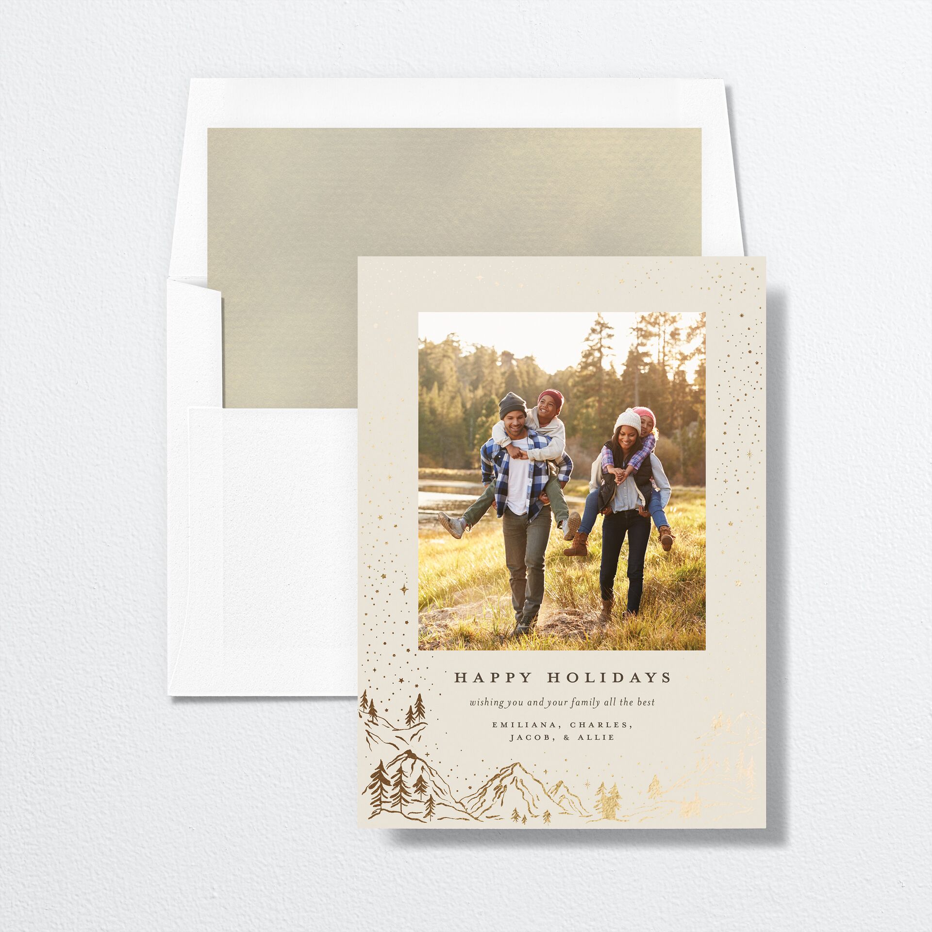 Mountain Retreat Envelope Liners — view 1