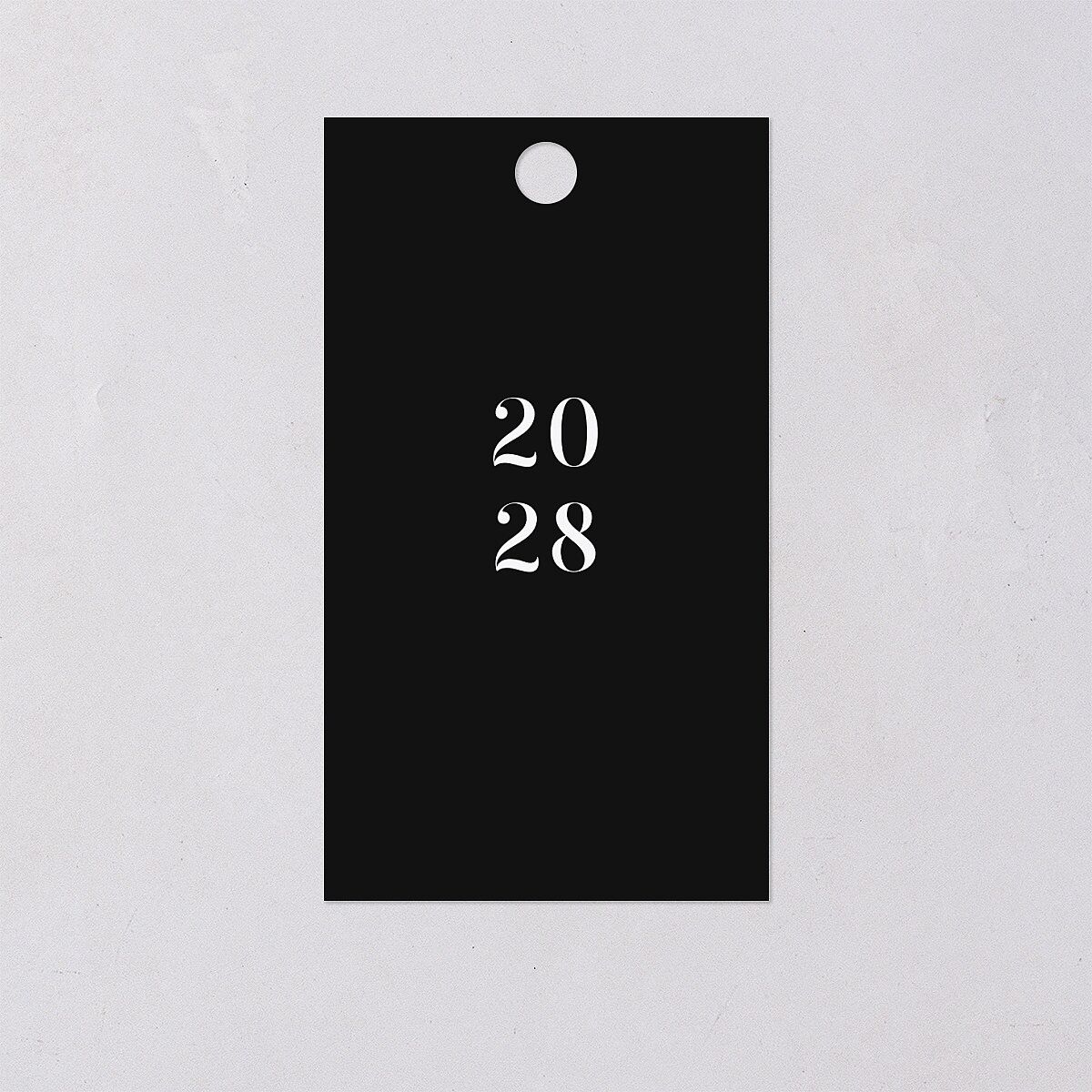 Classic Border Favor Gift Tags Midnight Signature