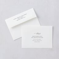 Rustic Setting Save The Date Cards Medieval Grey Signature smooth Blank No Standard