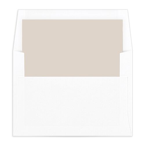 Happy Hanukkah Envelope Liners Standard Pure White