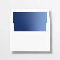 Holiday Hues Envelope Liners Navy Standard