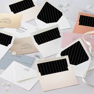 Elegant Reception Only Envelope Liners Pure White Standard