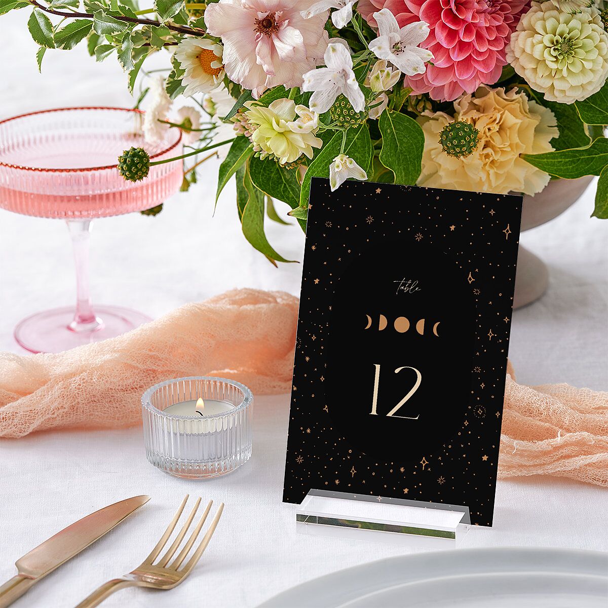 Celestial Galaxy Table Numbers — view 3