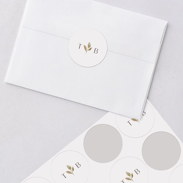Lush Arch Wedding Stickers Pink Cotton Circle