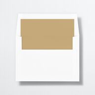 Bright New Year Envelope Liners Tan Standard