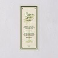 Retro Tropical Destination Menus Pear Signature