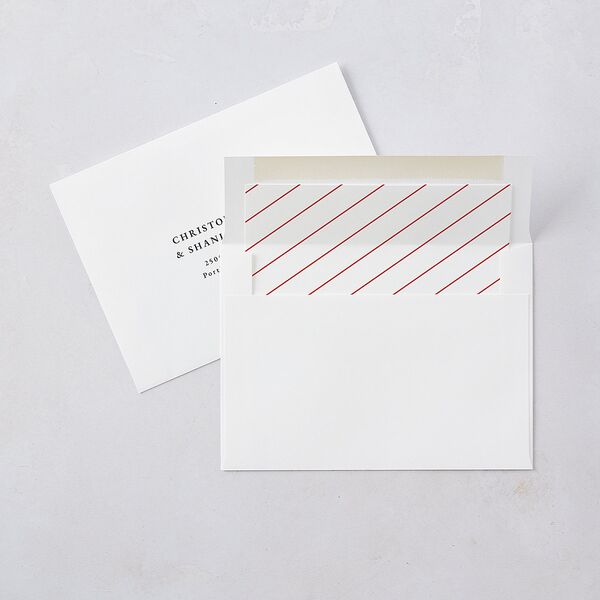 Joyful Elegance Envelope Liners Ruby Standard