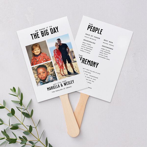These Kids Fan Programs Pure White Signature Standard