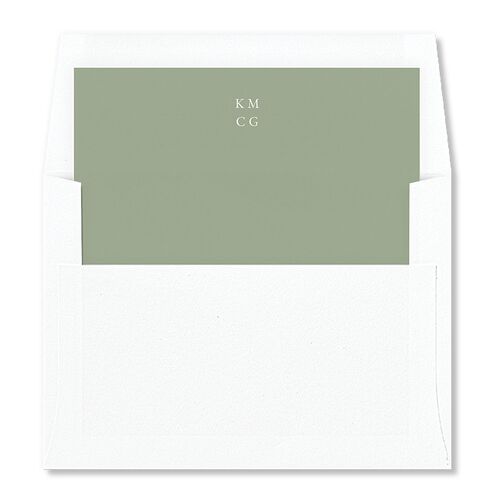 Gilded Wildflower Standard Envelope Liners Dark Camo Standard