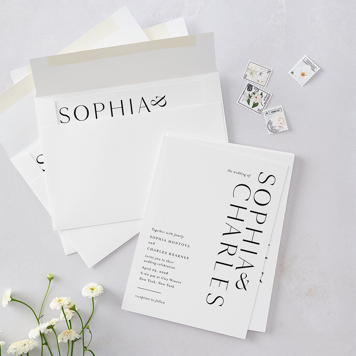 Timeless Elegance Wedding Invitations — view 4