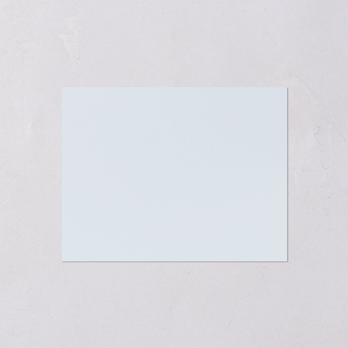 Elegant Hydrangea Save the Date Petite Cards Dusty Blue Signature smooth Blank No Standard
