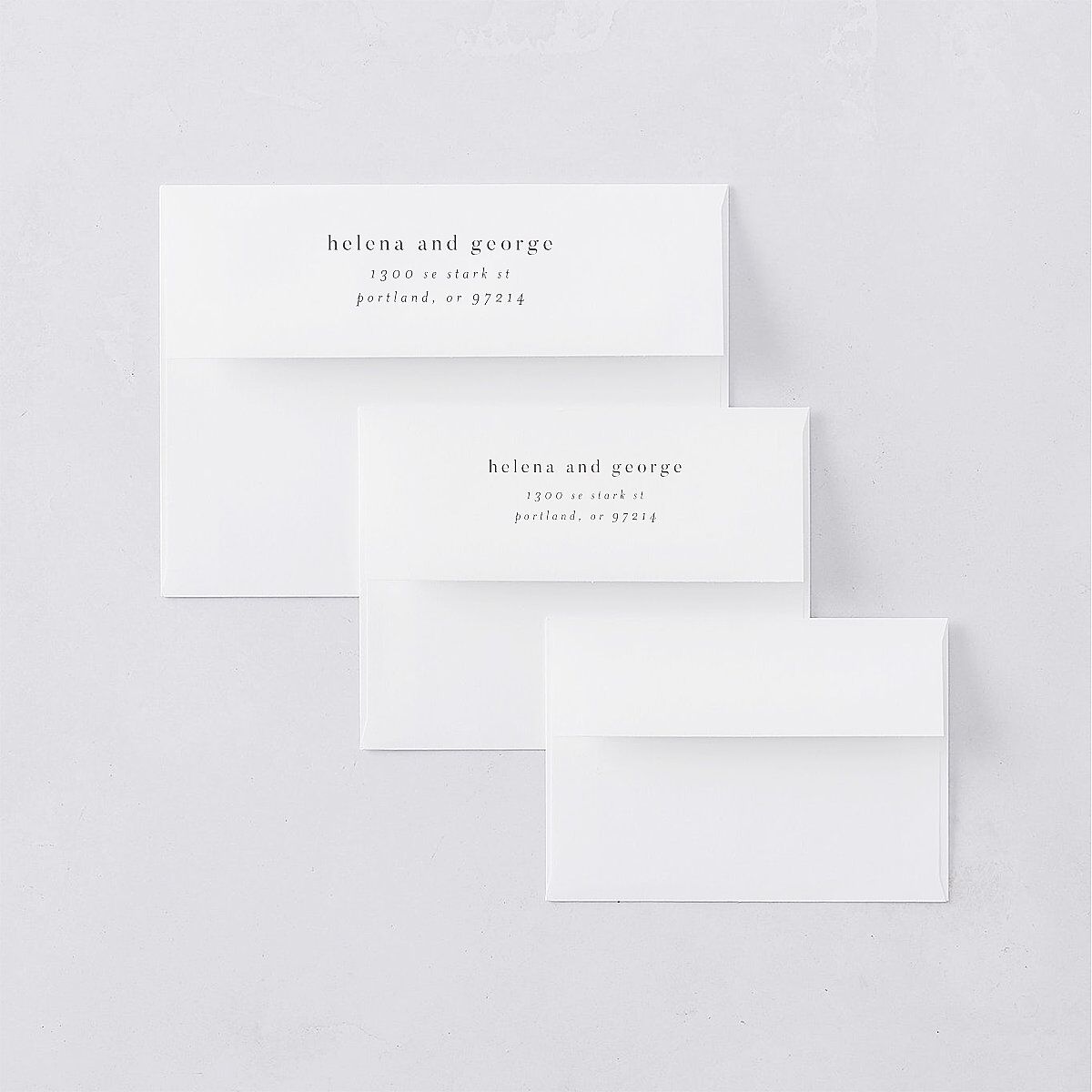 Mountain Mist Response Card Envelopes — view 4