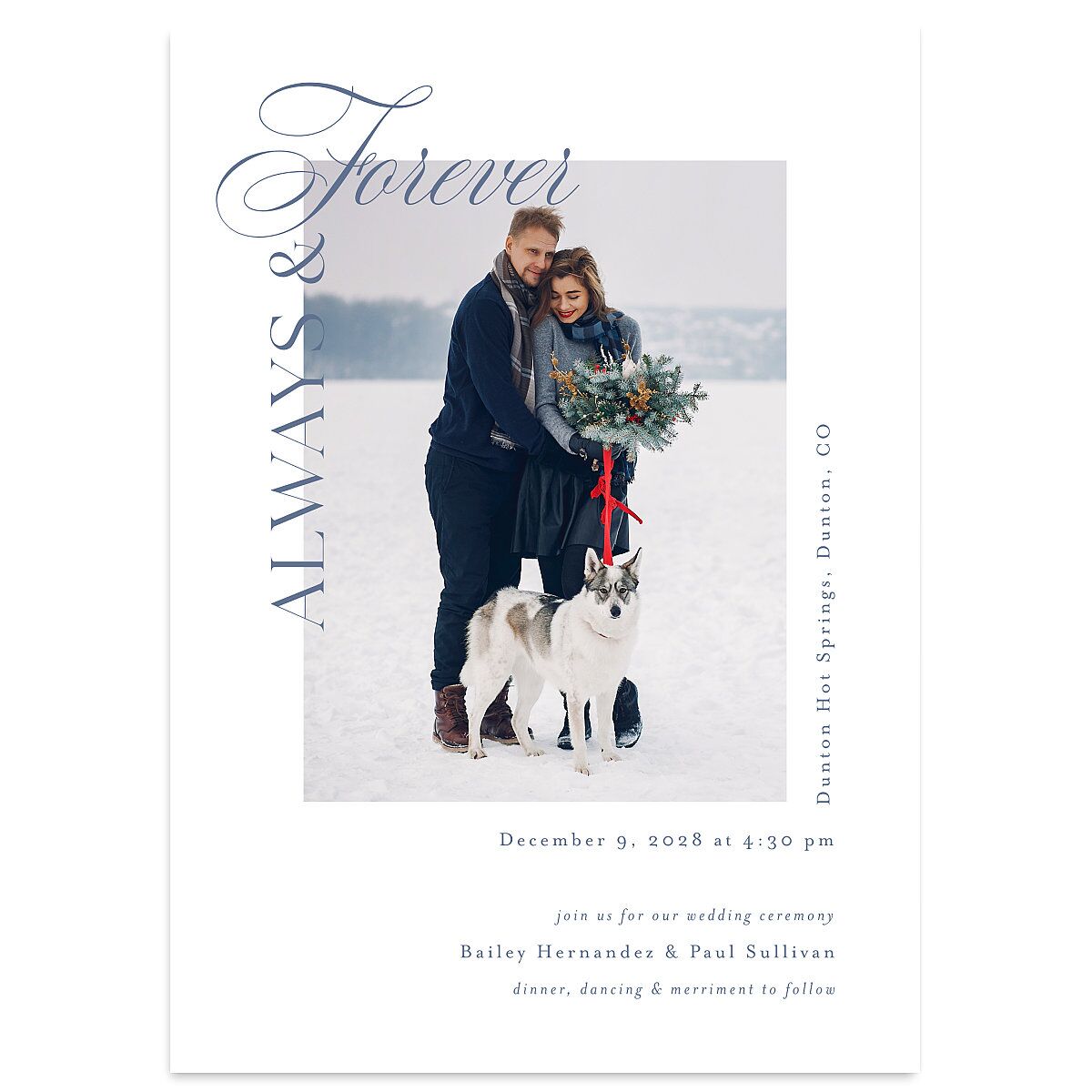 Eternal Love Wedding Invitations