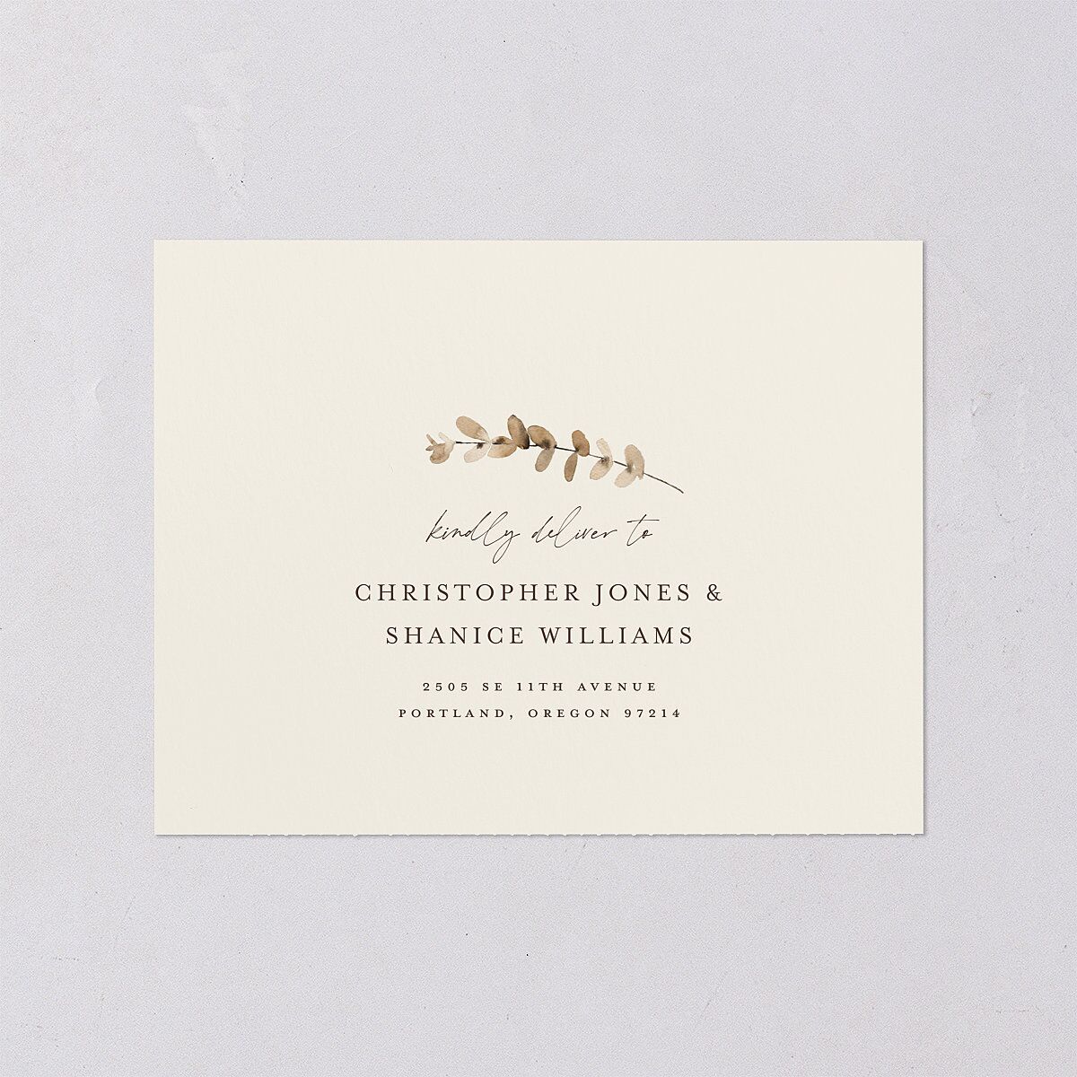 Soft Pampas All-in-One Wedding Invitations — view 5