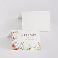 Bom Bloom Place Cards Pure White Signature