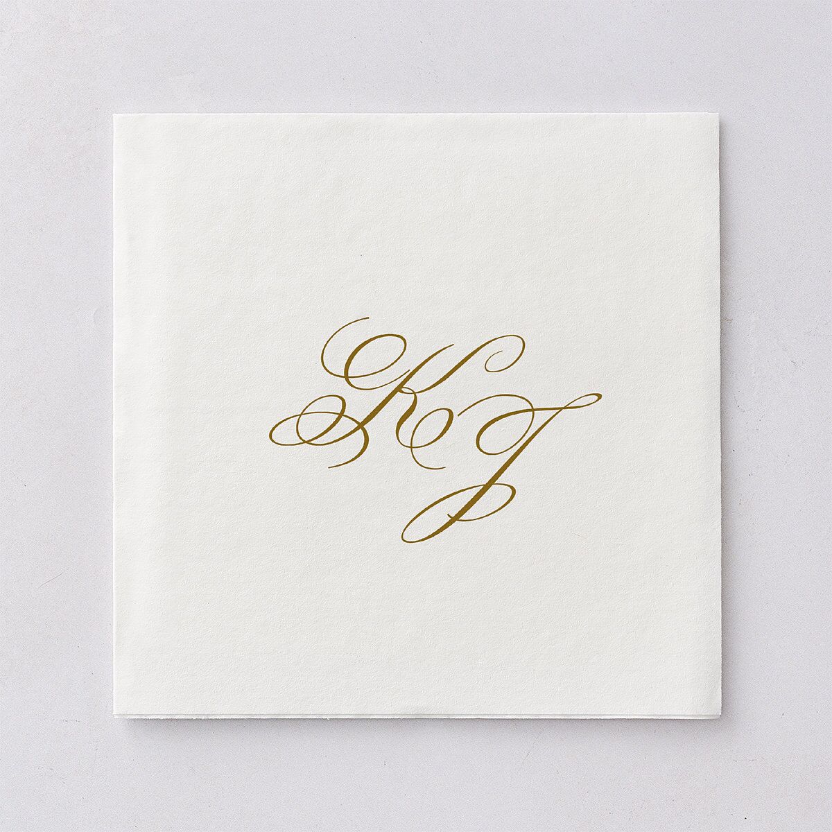Romantic Rococo Luncheon Napkins Dusty Blue Napkin Uncoined